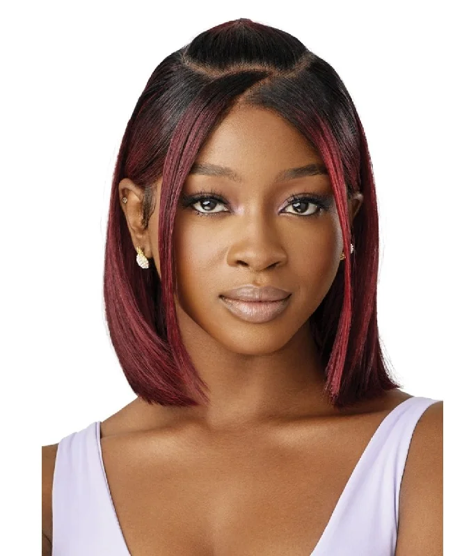 Outre Airtied Hand Tied Lace Front Wig- Hhb Natural Yaki 12""