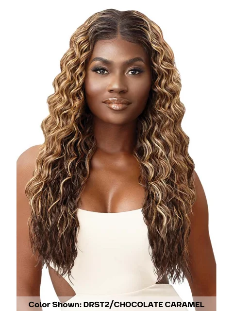 Outre Human Hair Blend 360 Edge 13x6 Glueless HD Lace Front Wig - ANDREINA