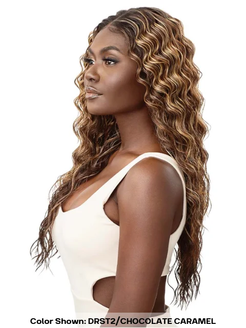 Outre Human Hair Blend 360 Edge 13x6 Glueless HD Lace Front Wig - ANDREINA