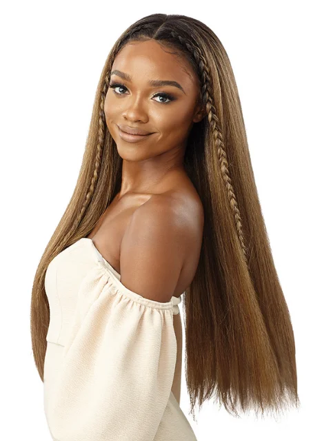 Outre Human Hair Blend 360 Edge 13x6 Glueless HD Lace Front Wig - SUNNIVA