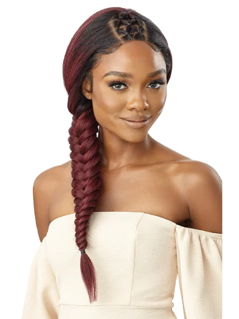 Outre Human Hair Blend 360 Edge 13x6 Glueless HD Lace Front Wig - SUNNIVA