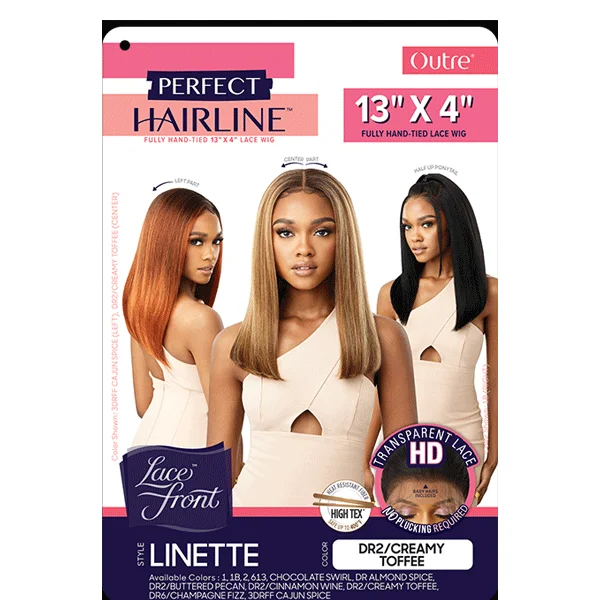 Outre HD Lace Front Wig Perfect Hairline Fully Hand-Tied 13X4 Lace Wig Linette