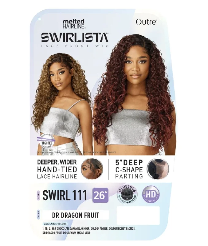 Outre Melted Hairline Swirlista Lace Front Wig- Swirl 111