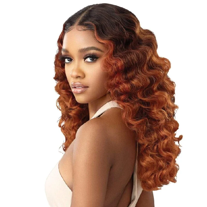 OUTRE MELTED HAIRLINE SYNTHETIC 2X5 DELUXE WIDE LACE PART WIG - FABIOLA