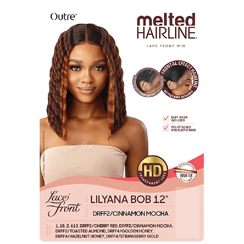 Outre Melted Hairline Lace Front Wig - Lilyana Bob 12""