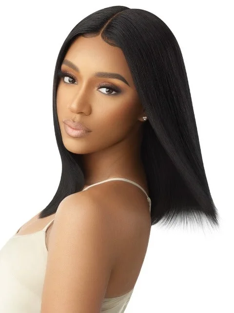 Outre Mytresses Gold Label 100% Unprocessed Human Hair Lace Front Wig - HH-NATURAL STRAIGHT