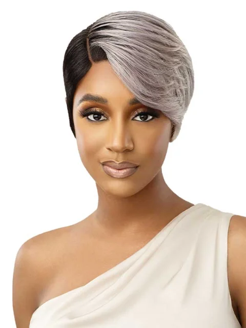 Outre Premium Duby Diamond Human Hair Lace Front Wig - TRUDY