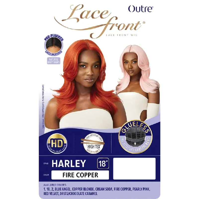 Outre Synthetic Glueless HD Lace Front Wig - Harley