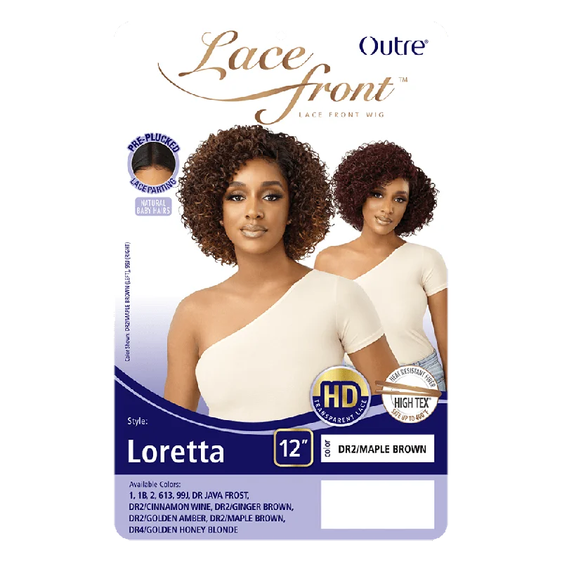 Outre Synthetic HD Transparent Lace Front Wig - Loretta