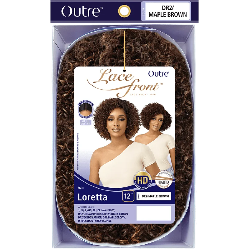 Outre Synthetic HD Transparent Lace Front Wig - Loretta