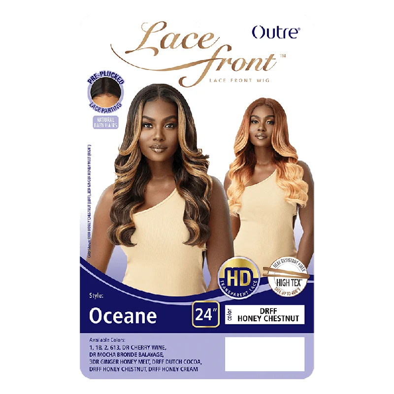 Outre Synthetic HD Transparent Lace Front Wig - Oceane