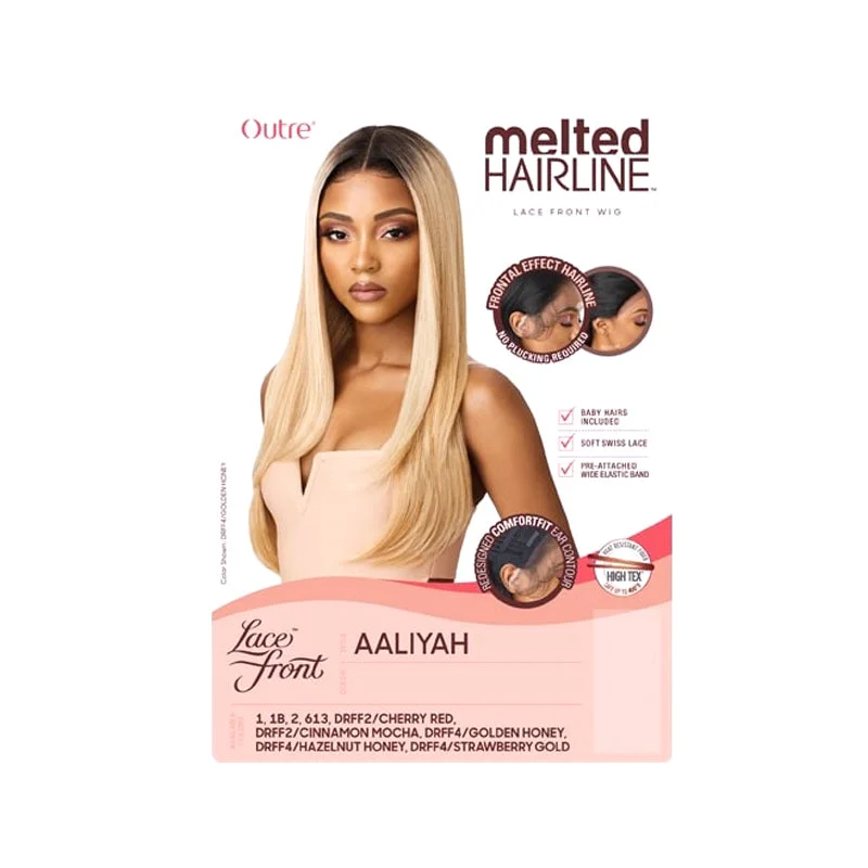 Outre Synthetic Melted Hairline Lace Front Wig - AALIYAH