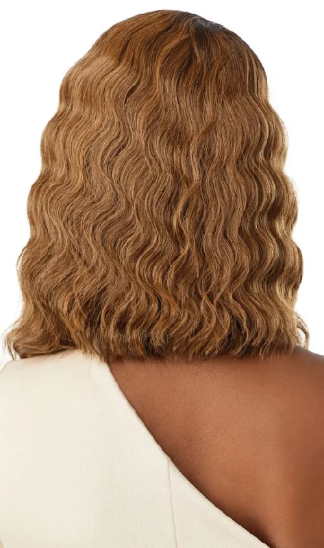 Outre Synthetic Pre-Plucked HD Transparent Lace Front Wig SAFIRA