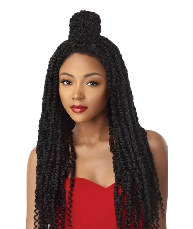 Outre X-Pression Twisted Up Lace Front Wig - 4X4 Passion Twist 28""