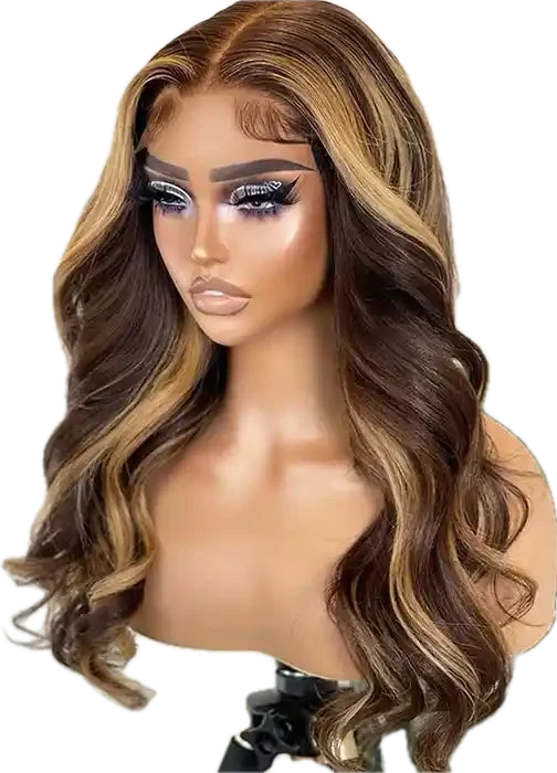 P4/27 Straight Lace Front Wig