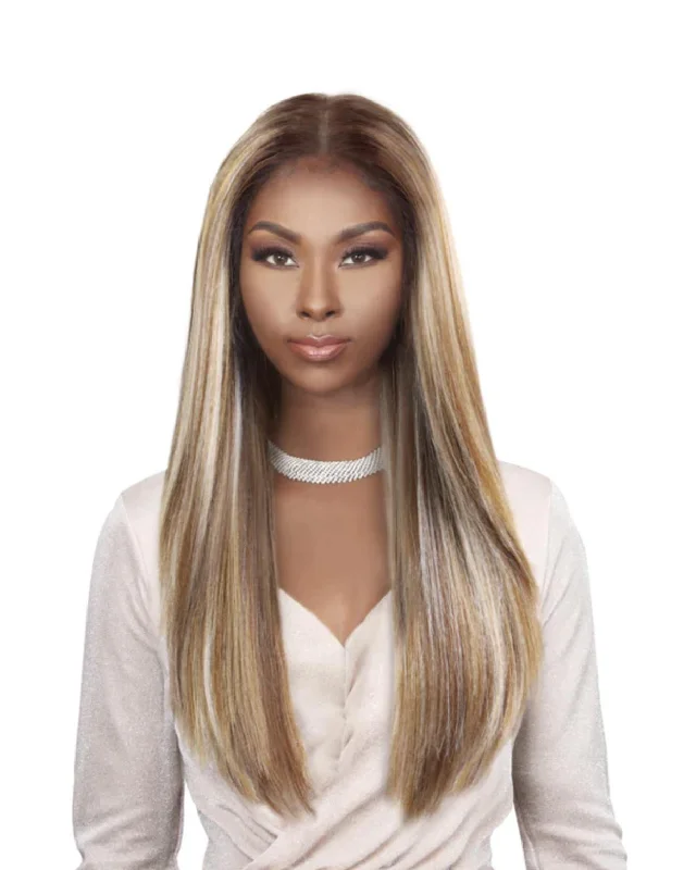 PANORAMA HD 13 x 6 HUMAN HAIR BLENDED LACE FRONT PHB-MIKA WIG