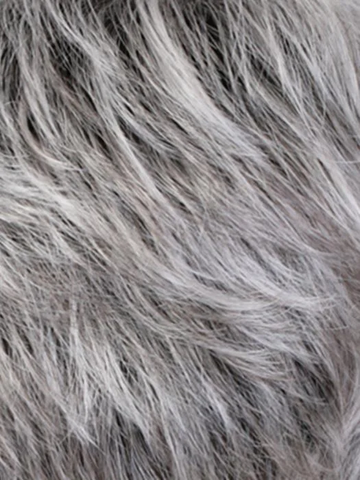 CHROMERT1B | Gray and White w/25% Medium Brown Blend & Off Black Roots