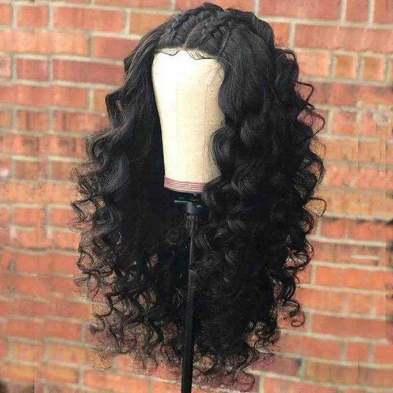 Luxurious HD Transparent Lace 100% Virgin Hair Closure Wig