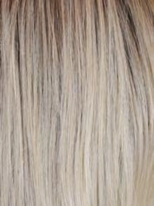 BOMBSHELL BLONDE | Blend of White, Pure Blonde & Satin Blonde w/ Brown Roots