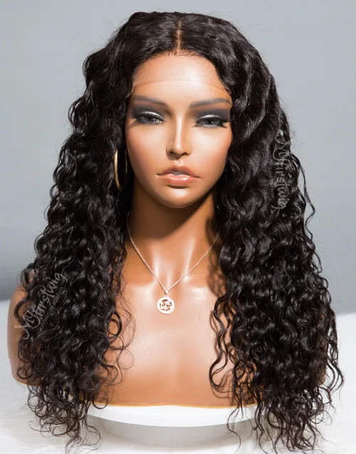 PISCES - ZODIAC COLLECTION HUMAN HAIR CURLY WIG - ZC011