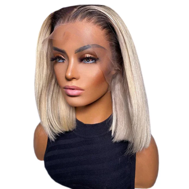 Raven Virgin European Straight Custom Lace Front Wig