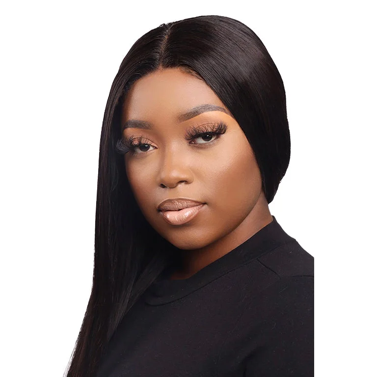 Hershe Pink Label 100% Virgin Unprocessed 4x4 HD Lace Wigs Straight Natural 130%