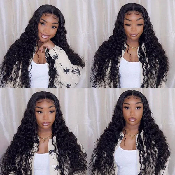 Reshine Hair 30 inch Loose Deep Hair Wigs 13x4 13x6 Lace Frontal Human Hair Wigs With Baby Hair