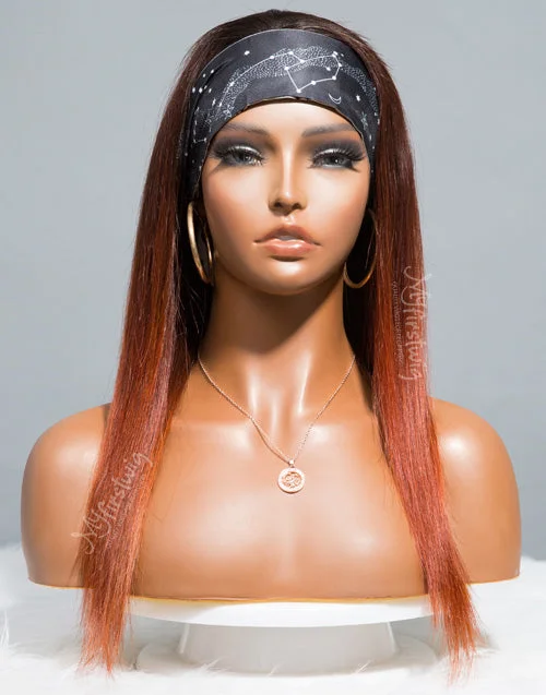 SCORPIO - ZODIAC COLLECTION HUMAN HAIR STRAIGHT OMBRE WIG - ZC007