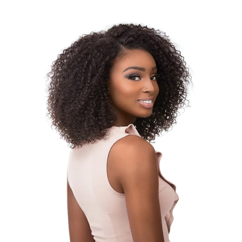 SENSATIONNEL 100% Brazilian Vergin Remi 4X4 Swiss Lace Wig BOHEMIAN BRAZILIAN