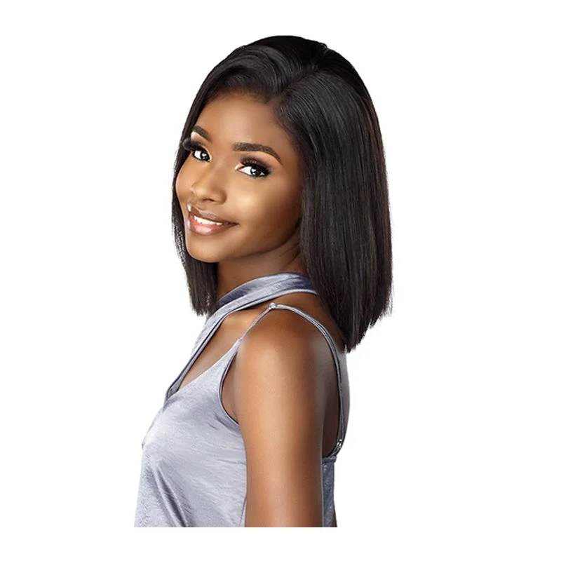 Sensationnel 100% Virgin Human Hair 12A Lace Wig - NATURAL STRAIGHT 14""