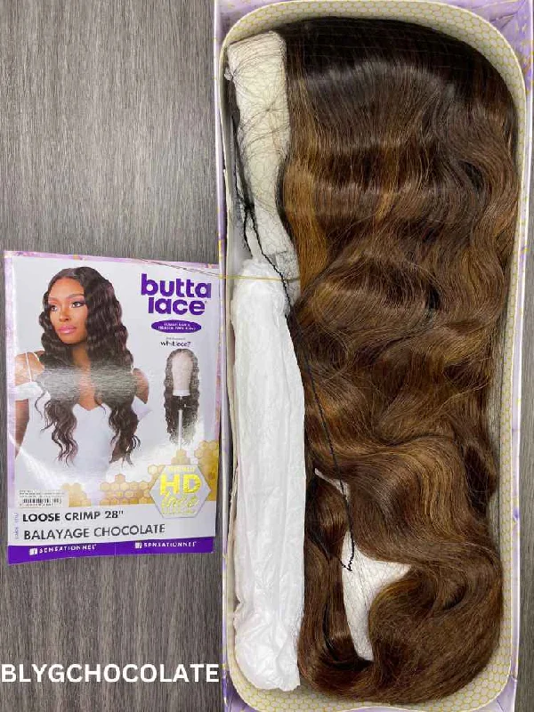 Sensationnel Butta HD Lace Front Wig - Loose Crimp 28″