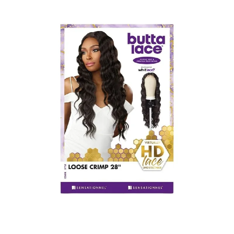 Sensationnel Butta HD Lace Front Wig - Loose Crimp 28″