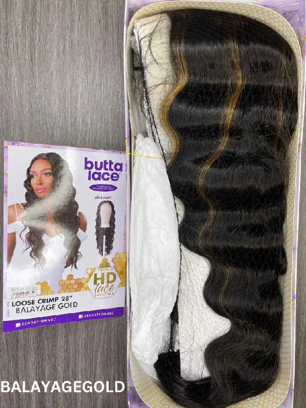 Sensationnel Butta HD Lace Front Wig - Loose Crimp 28″