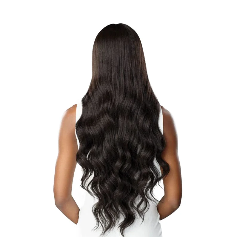 SENSATIONNEL BUTTA HUMAN HAIR BLEND HD FRONT LACE WIG - LOOSE WAVE 30""