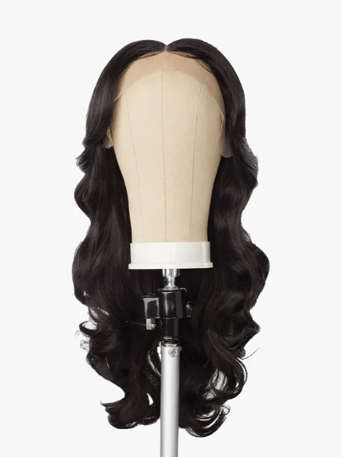 Sensationnel Butta Lace Human Hair Blend HD Lace Front Wig - VOLUME CURL 22