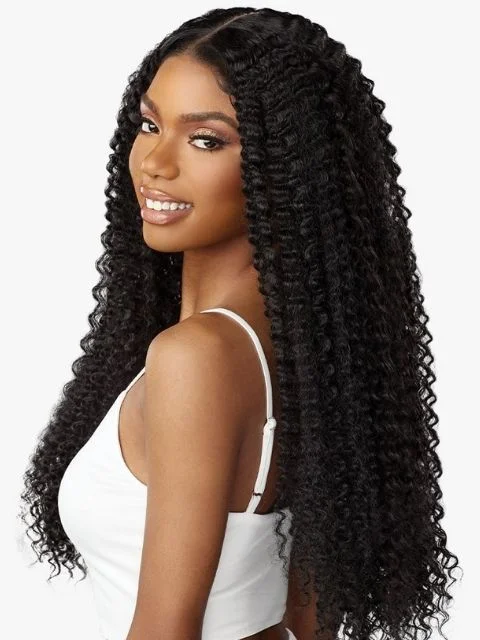 Sensationnel Butta Lace Human Hair Blend HD Lace Front Wig - WET&WAVY WATER WAVE 26""