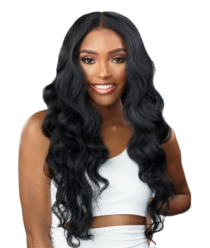 Sensationnel Butta Lace Human Hair Blend Wig - Curly Body 26""