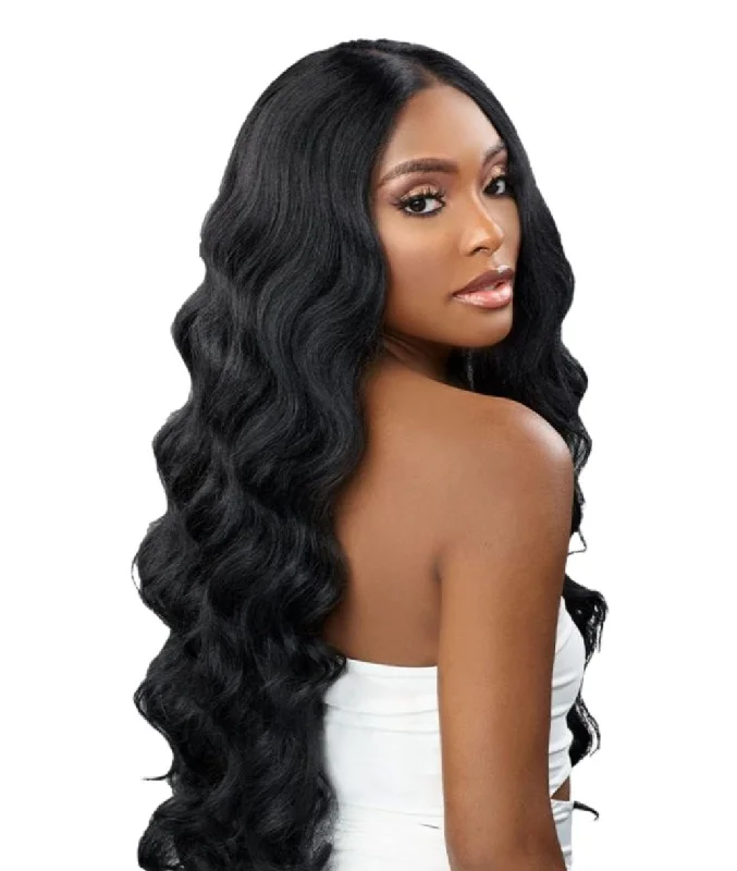 Sensationnel Butta Lace Human Hair Blend Wig - Curly Body 26""