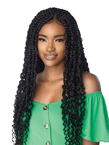 Sensationnel- Cloud 9 Swiss Lace Braided Passion Twist Wig