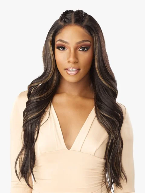 Sensationnel Cloud 9 WHAT LACE? Human Hair Mix 13x6 HD Swiss Lace Wig - BRAELYN