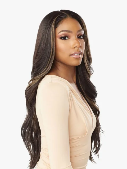 Sensationnel Cloud 9 WHAT LACE? Human Hair Mix 13x6 HD Swiss Lace Wig - BRAELYN