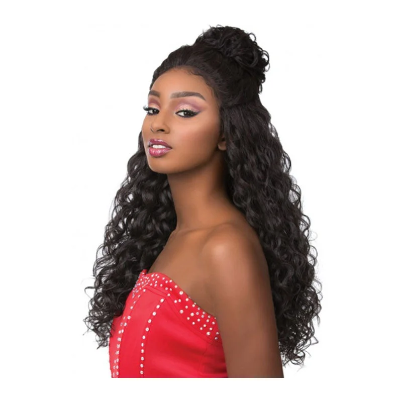 Sensationnel Cloud9 Vixen Swiss Full Lace Wig CURLY BODY 22 Inch