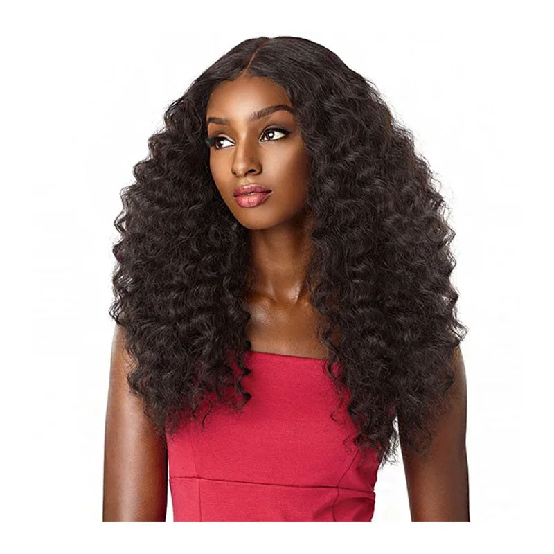 Sensationnel Empress Natural Center Part Lace Front Edge Wig Amani