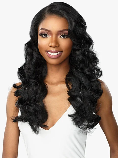 Sensationnel Human Hair Blend HD Butta Lace Front Wig - LOOSE DEEP 24