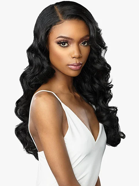 Sensationnel Human Hair Blend HD Butta Lace Front Wig - LOOSE DEEP 24