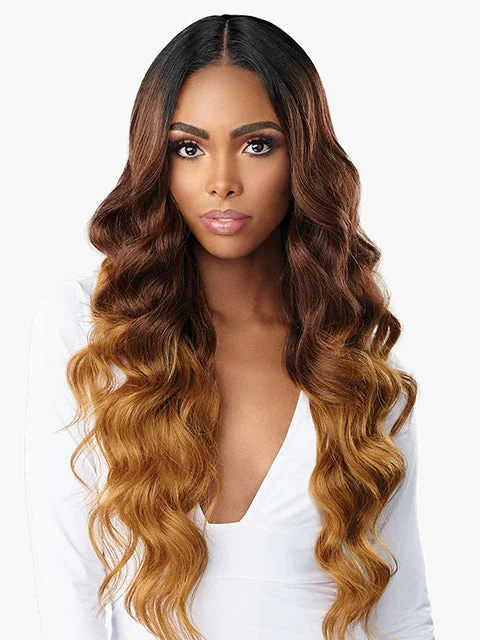 Sensationnel Human Hair Blend HD Butta Lace Front Wig - OCEAN WAVE 30