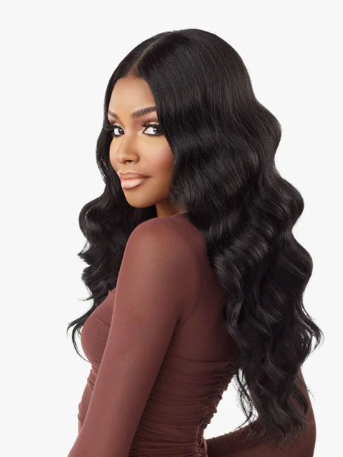 Sensationnel Cloud 9 WHAT LACE? Human Hair Mix 13x6 HD Lace Wig - AZIZA 26″