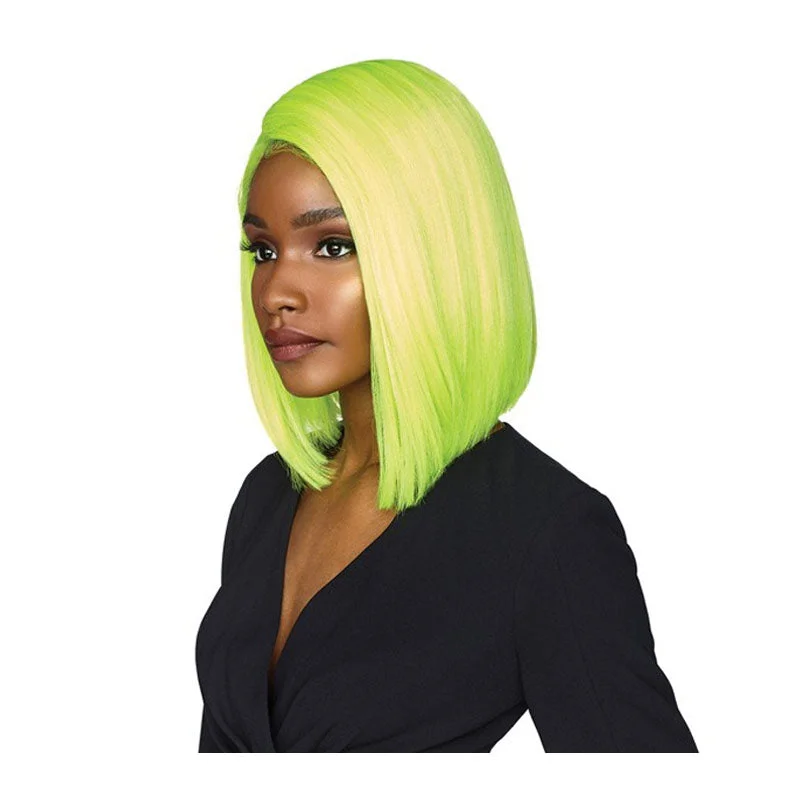 Sensationnel Shear Mus Empress Straight Yaki Lace Front Edge Wig - Makayla