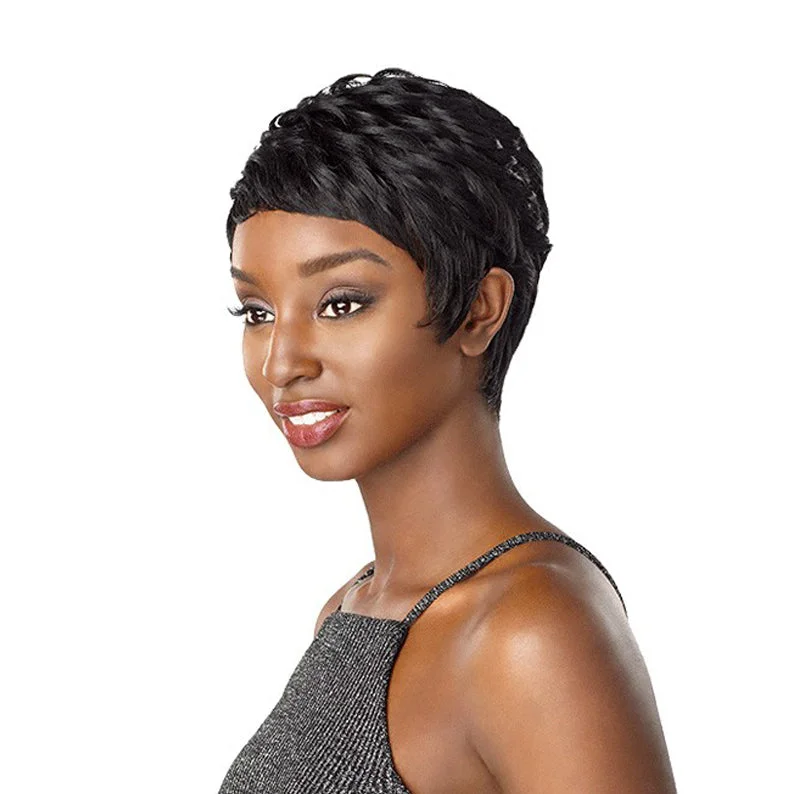 SENSATIONNEL Synthetic Instant Fashion Full Cap Wig - ANITA