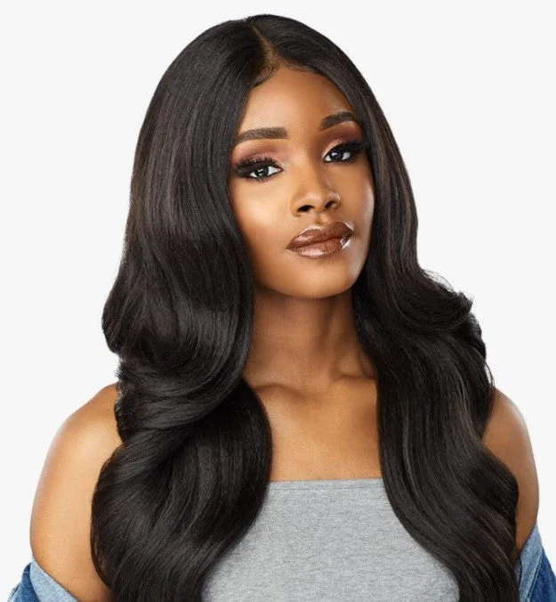 Sensationnel Synthetic Lace Front Empress Edge Wig Curls Kinks & Co ANGEL FACE